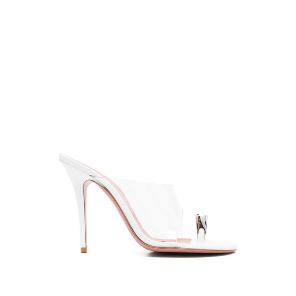 Amina Muaddi White Shoes Women